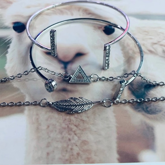 NEW Set of 4 Bracelets - Picture 2 of 4